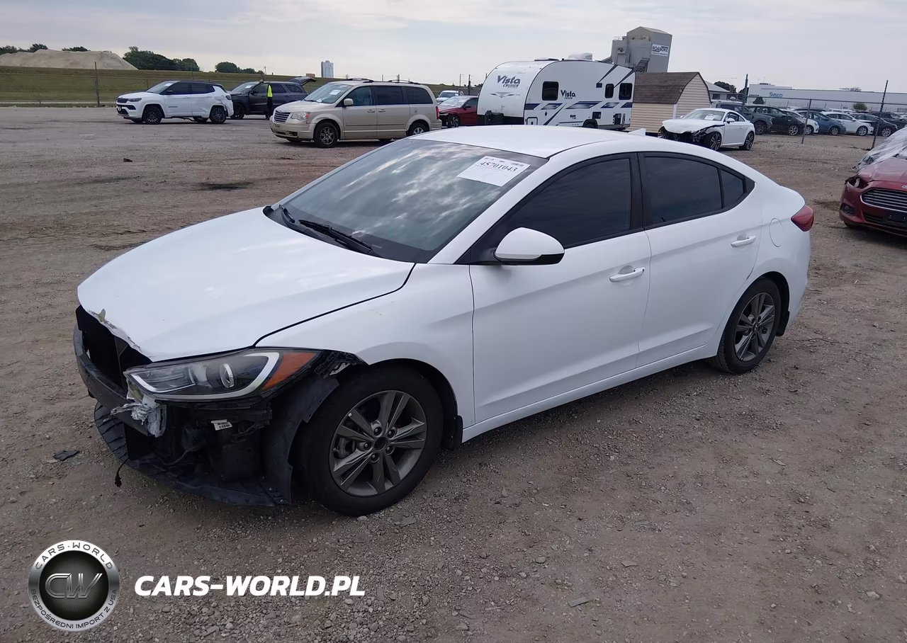 2018 Hyundai Elantra Sel VIN:5NPD84LF3JH357601 - 2