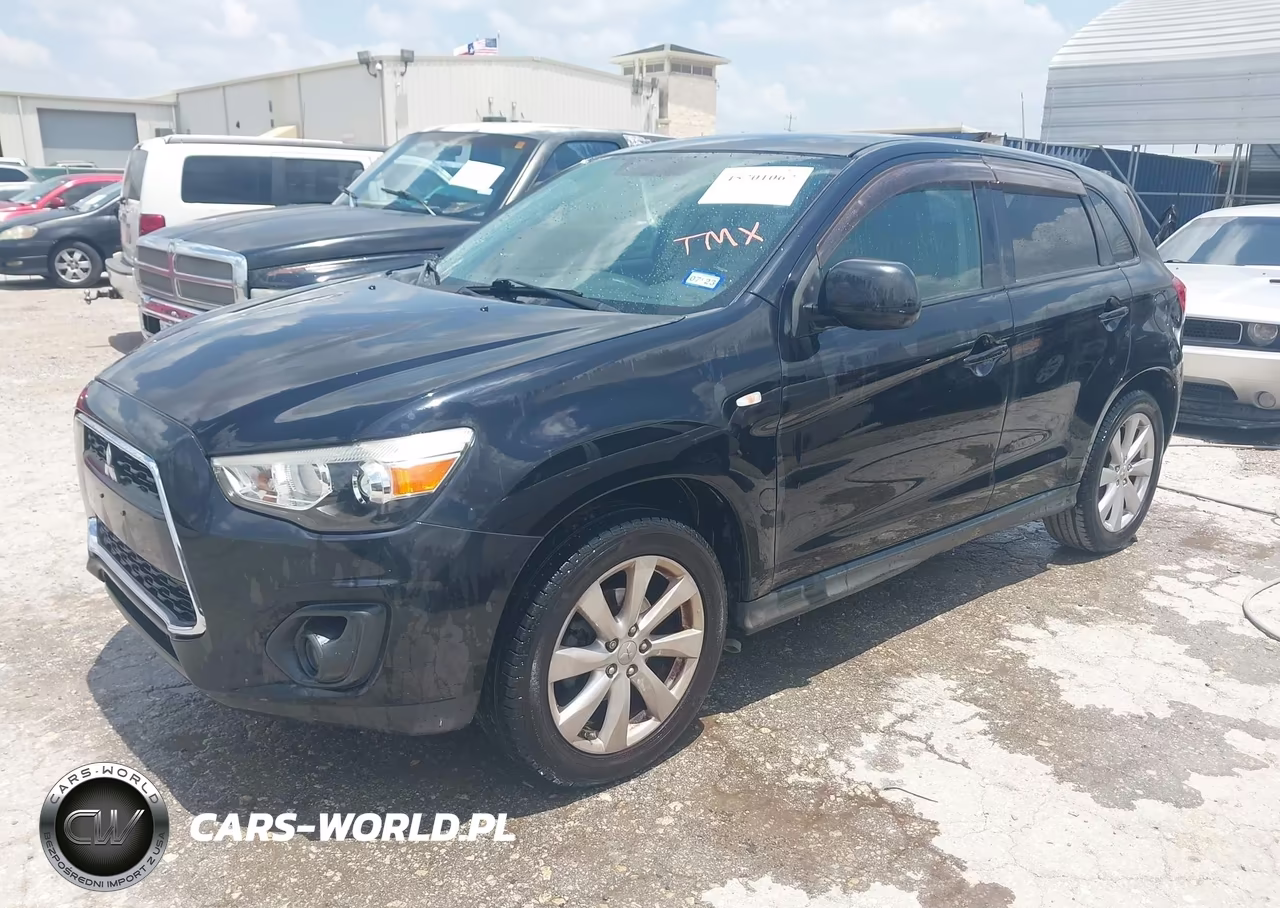 2014 Mitsubishi Outlander Sport Es VIN:4A4AP3AU3EE010995 - 2