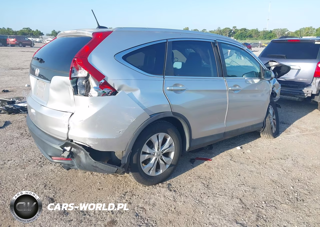 2014 Honda Cr-V Ex-L VIN:2HKRM3H74EH528942 - 4
