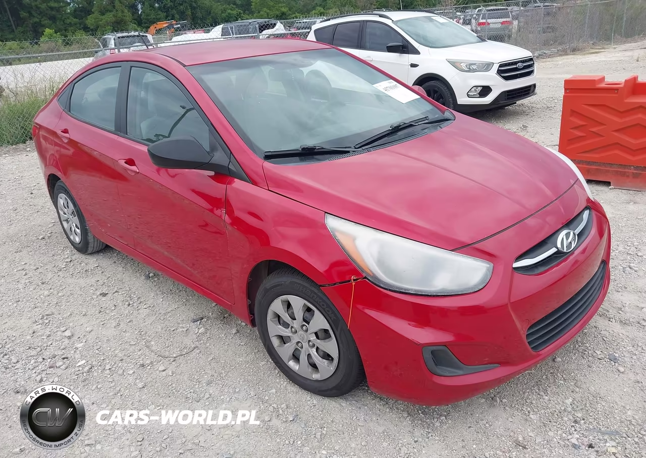 2015 Hyundai Accent Gls VIN:KMHCT4AE1FU862095 - 1
