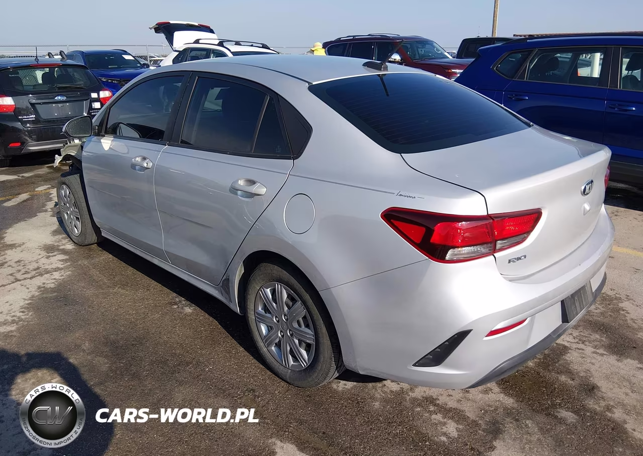 2021 Kia Rio Lx VIN:3KPA24AD9ME382274 - 3