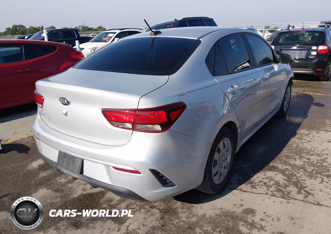 2021 Kia Rio Lx VIN:3KPA24AD9ME382274 - 4