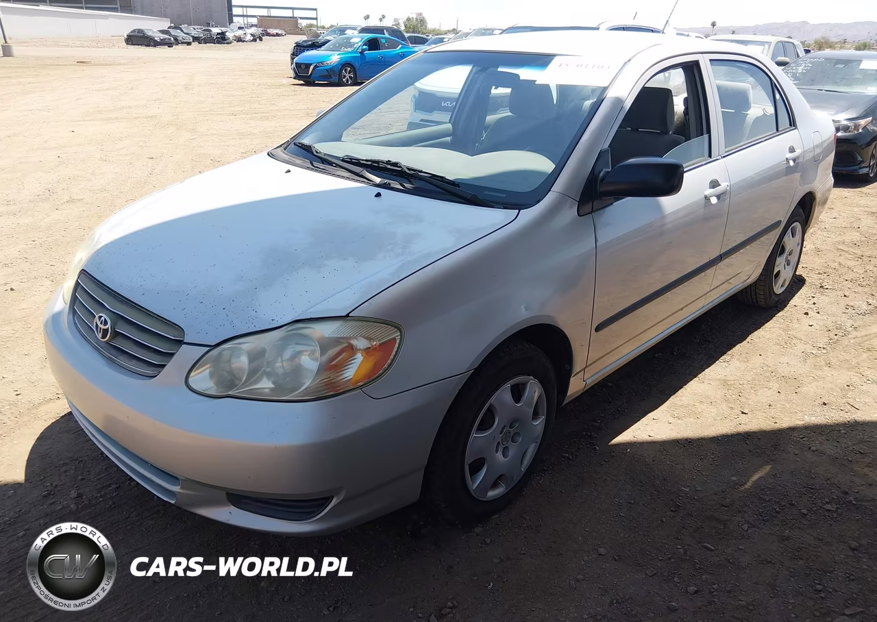 2003 Toyota Corolla Ce VIN:1NXBR32E93Z059386 - 2