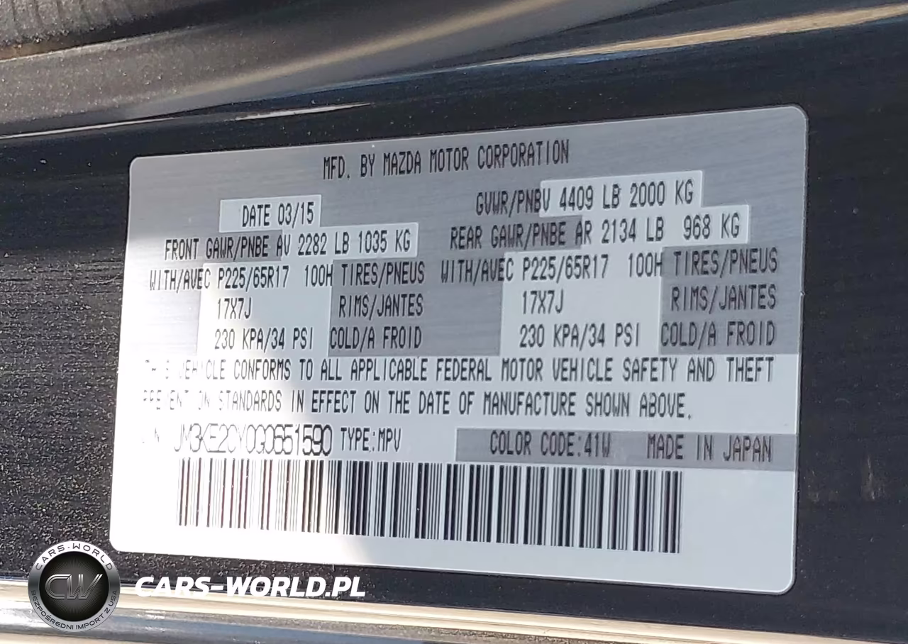 2016 Mazda Cx-5 Touring VIN:JM3KE2CY0G0651590 - 9