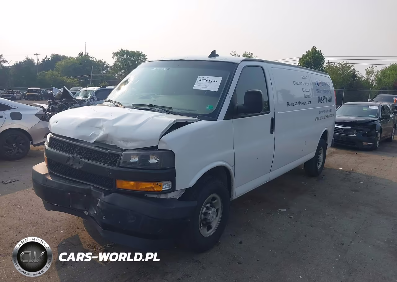 2019 Chevrolet Express 2500 Work Van VIN:1GCWGBFP1K1372546 - 2