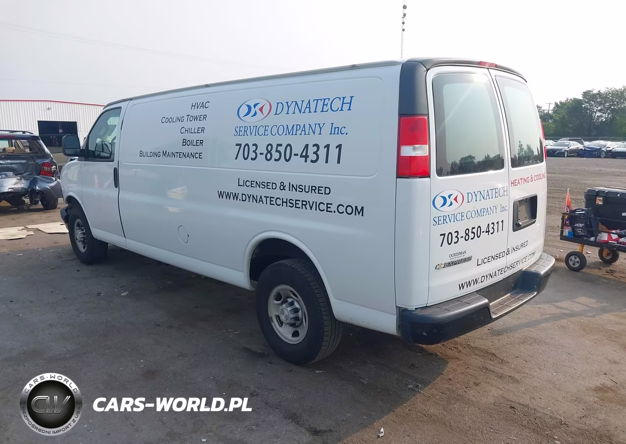 2019 Chevrolet Express 2500 Work Van VIN:1GCWGBFP1K1372546 - 3