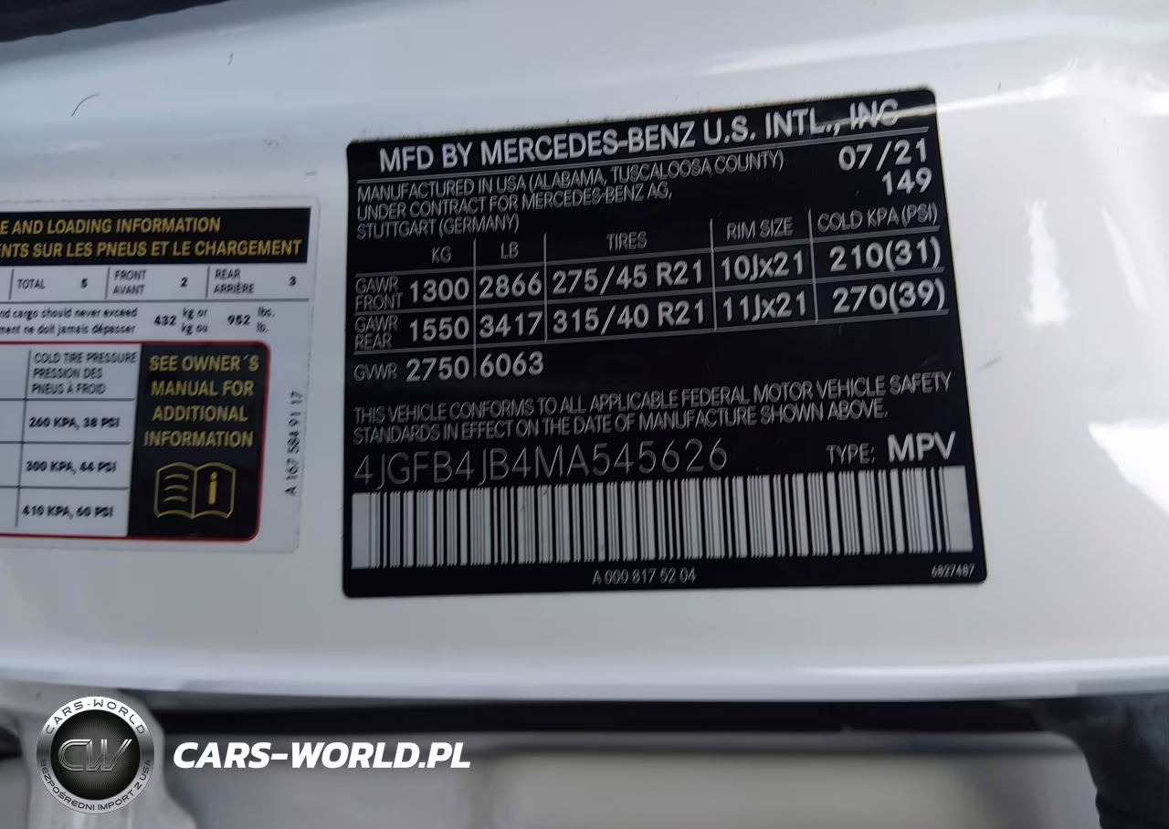 2021 Mercedes-Benz Gle 350 VIN:4JGFB4JB4MA545626 - 9