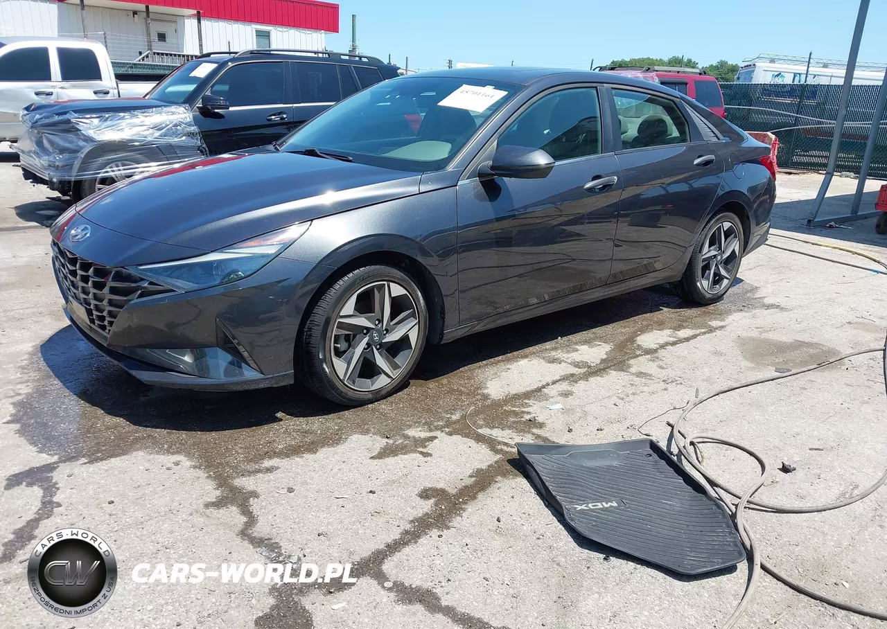2021 Hyundai Elantra Sel VIN:5NPLN4AG3MH037666 - 2