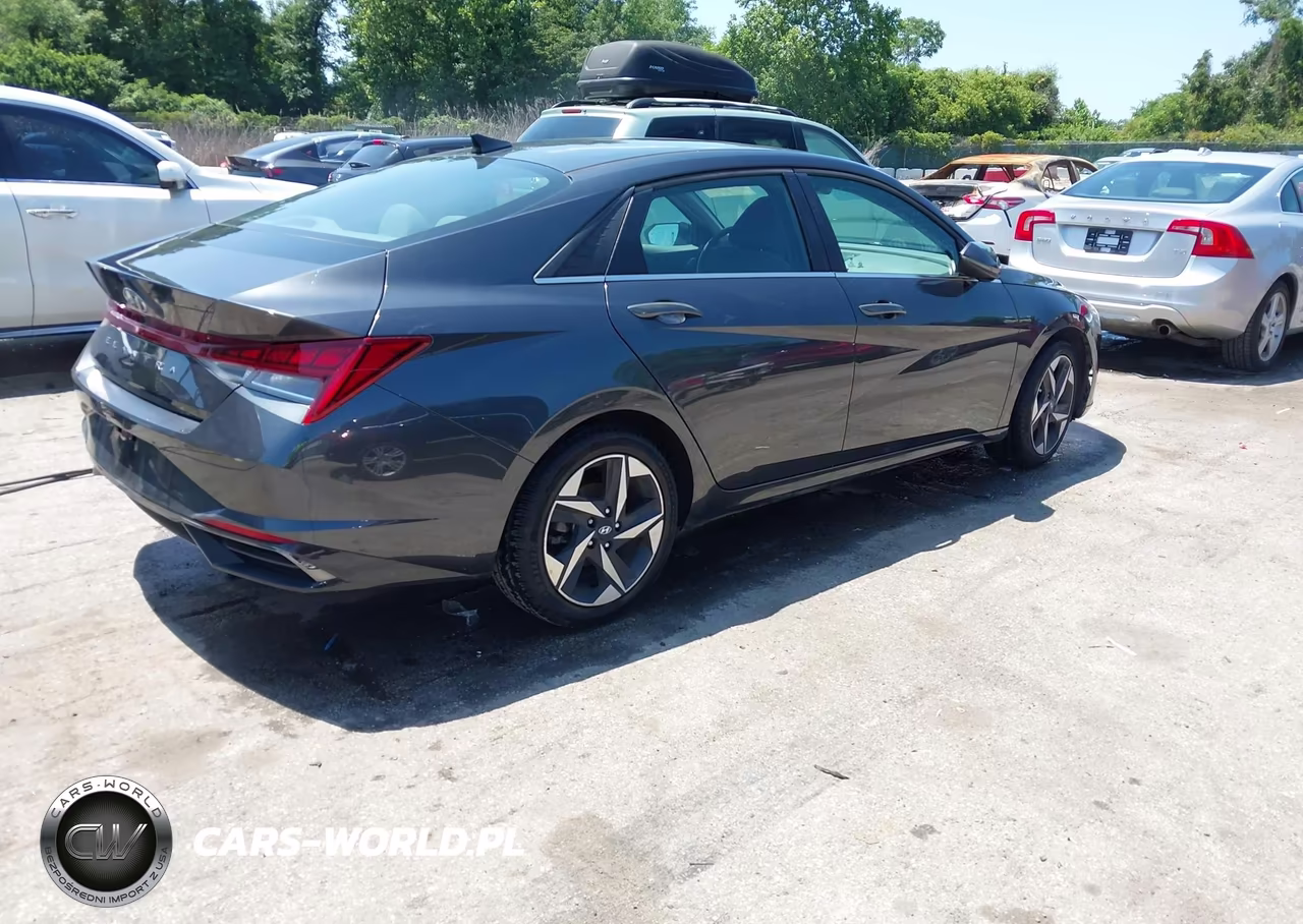 2021 Hyundai Elantra Sel VIN:5NPLN4AG3MH037666 - 4