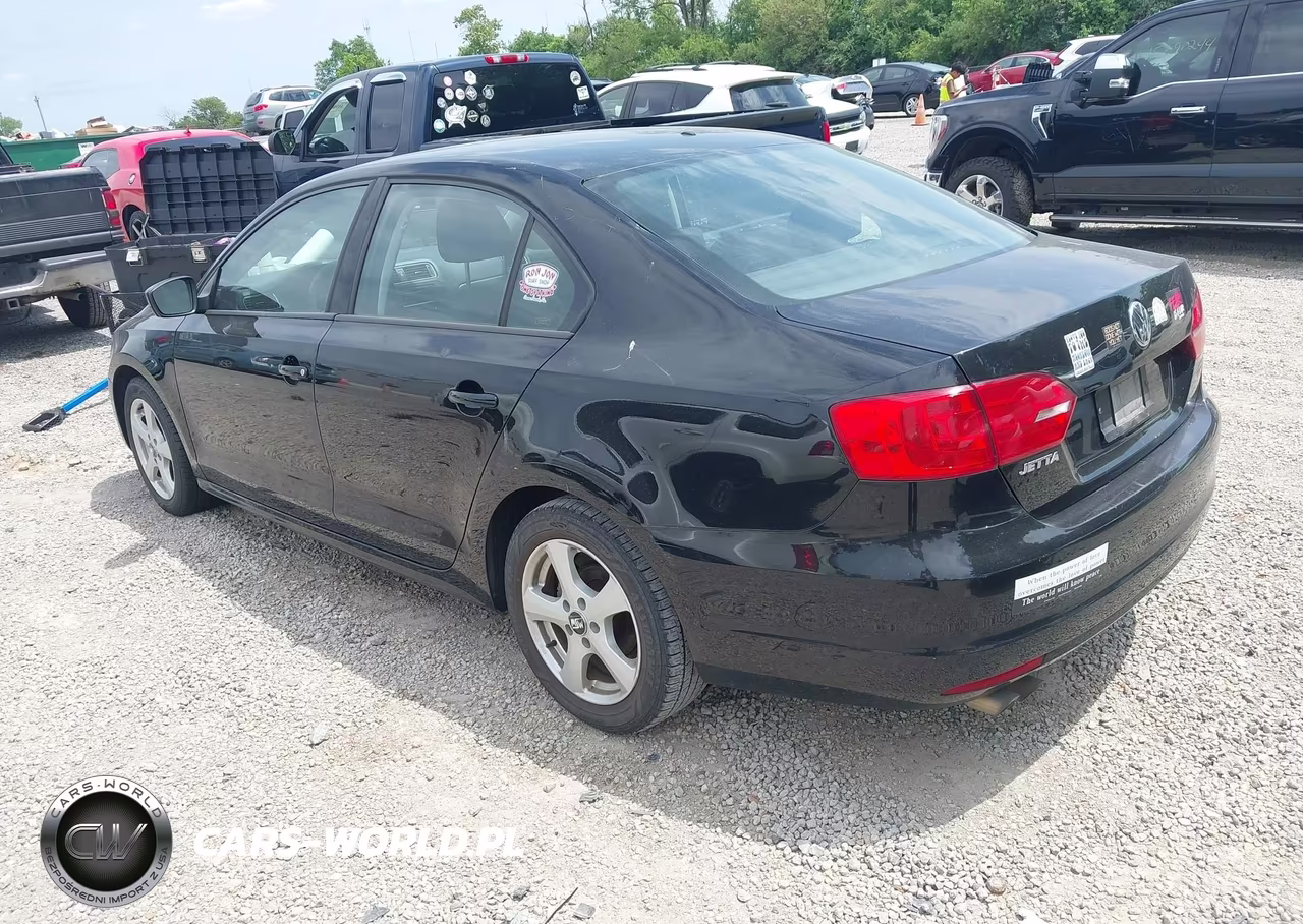 2014 Volkswagen Jetta 2.0L S VIN:3VW2K7AJ4EM413799 - 3