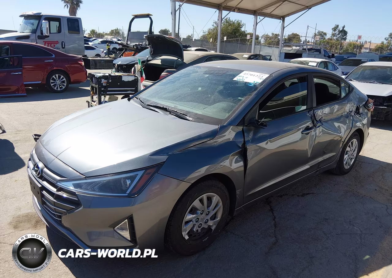 2019 Hyundai Elantra Se VIN:KMHD74LF9KU808357 - 2
