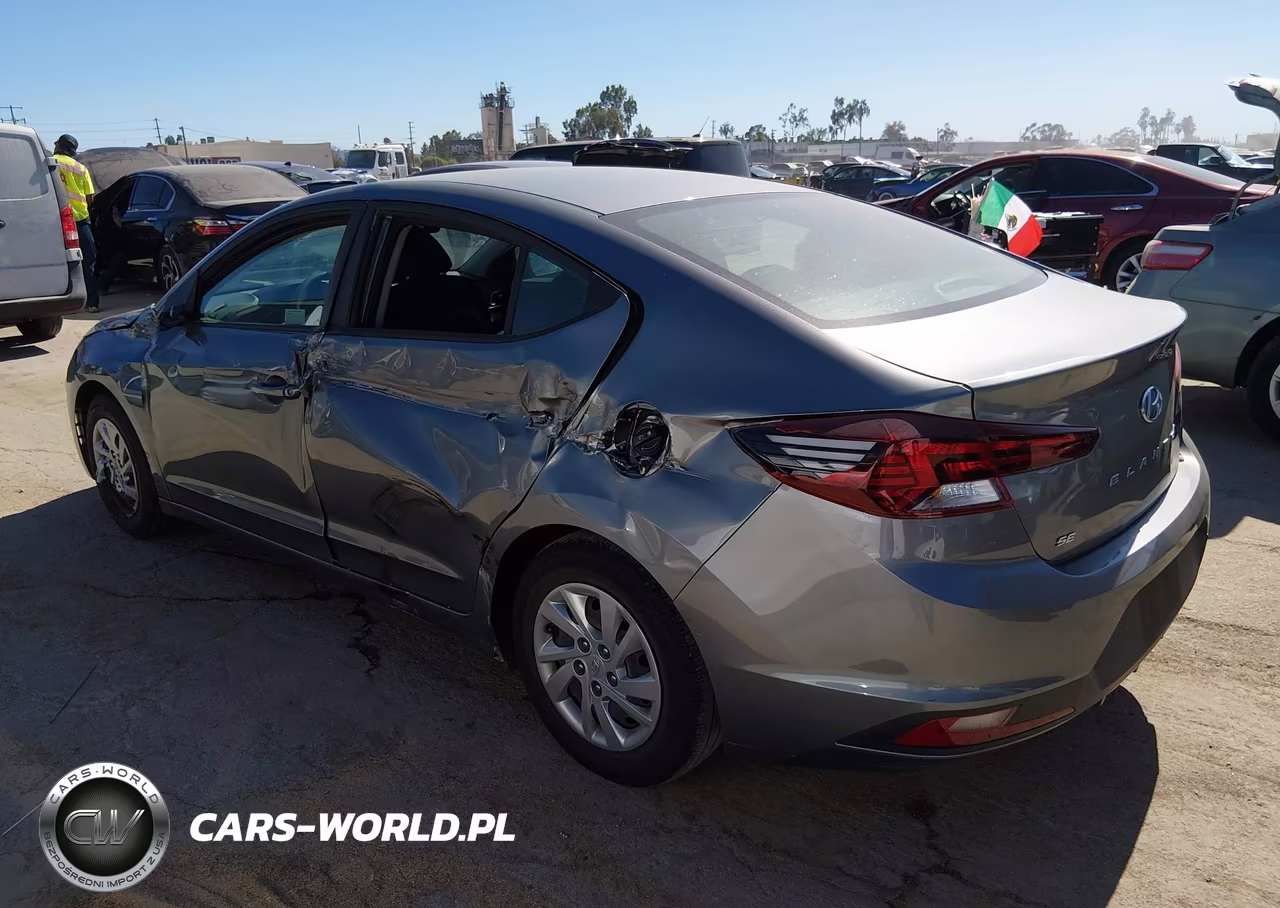 2019 Hyundai Elantra Se VIN:KMHD74LF9KU808357 - 3