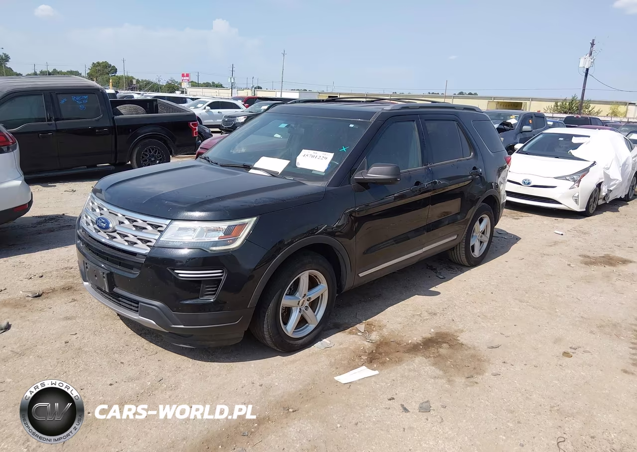 2018 Ford Explorer Xlt VIN:1FM5K7D80JGB30535 - 2
