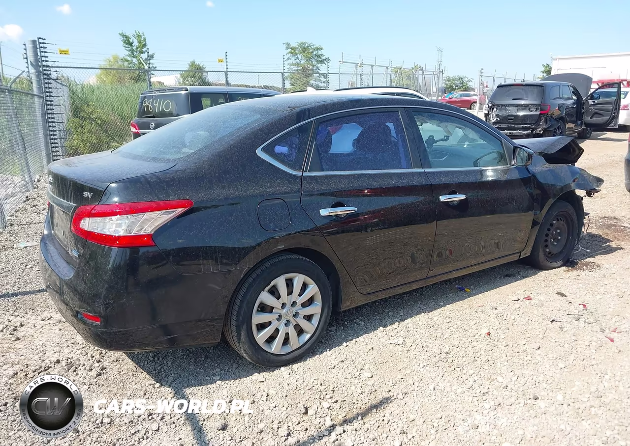 2013 Nissan Sentra Sv VIN:1N4AB7AP1DN904926 - 4