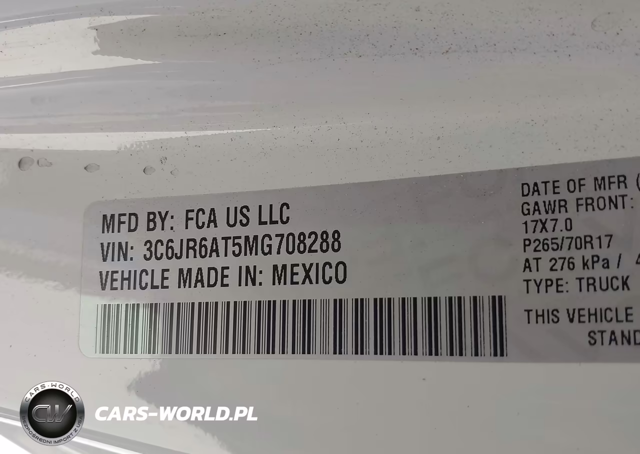 2021 Ram 1500 Classic Tradesman 4X2 6'4 Box VIN:3C6JR6AT5MG708288 - 9