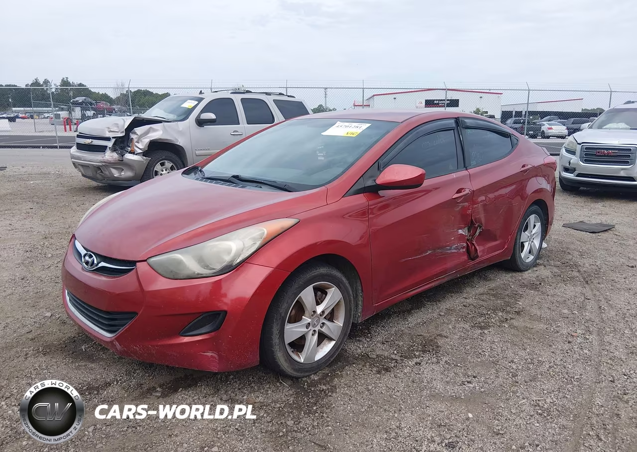 2011 Hyundai Elantra Gls (Ulsan Plant) VIN:KMHDH4AE6BU109310 - 2