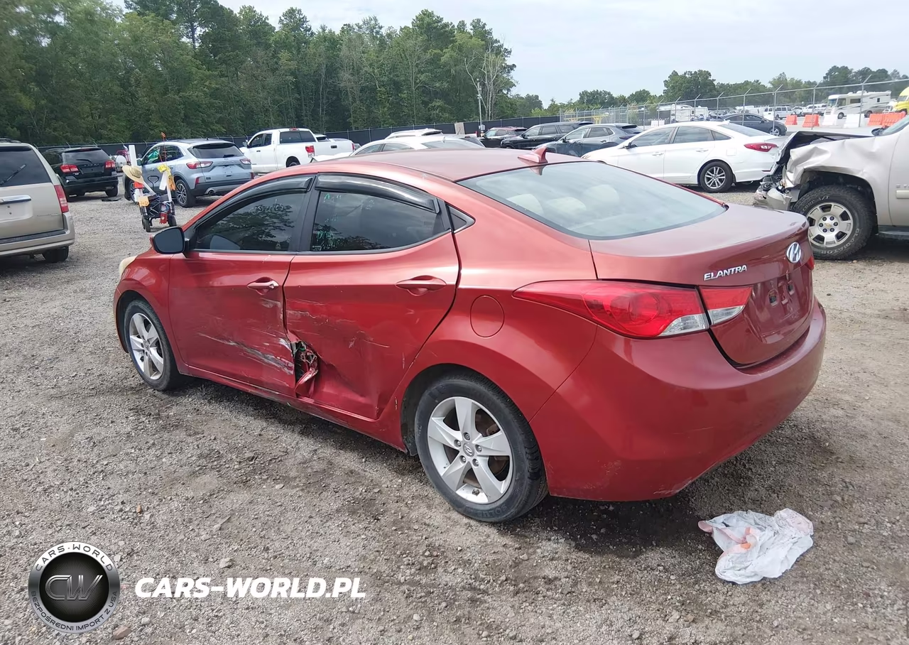2011 Hyundai Elantra Gls (Ulsan Plant) VIN:KMHDH4AE6BU109310 - 3