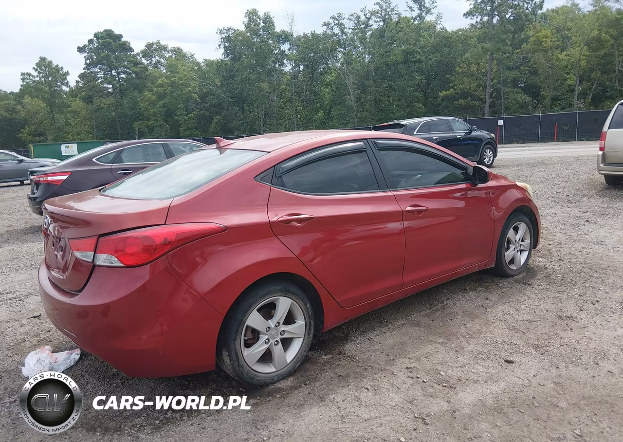 2011 Hyundai Elantra Gls (Ulsan Plant) VIN:KMHDH4AE6BU109310 - 4