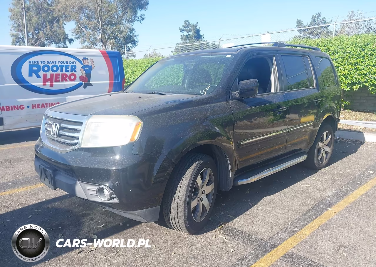 2015 Honda Pilot Touring VIN:5FNYF4H90FB022103 - 2