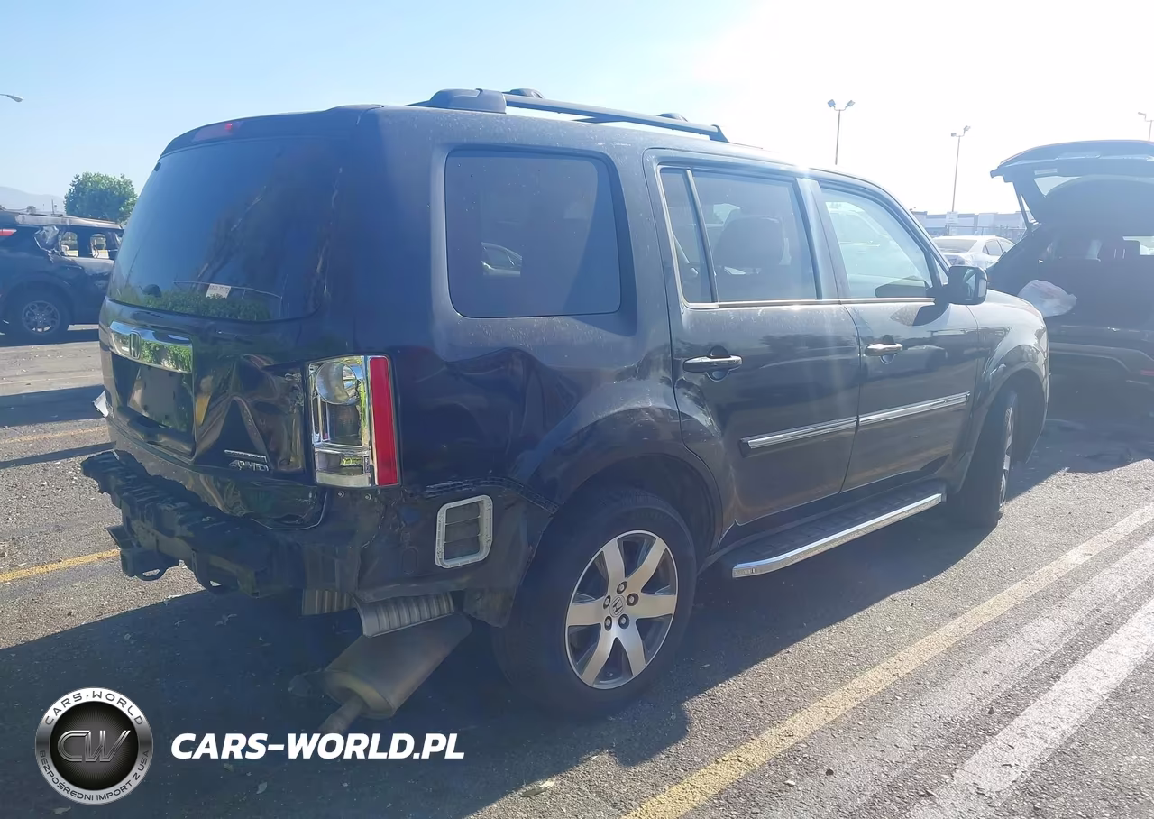 2015 Honda Pilot Touring VIN:5FNYF4H90FB022103 - 4