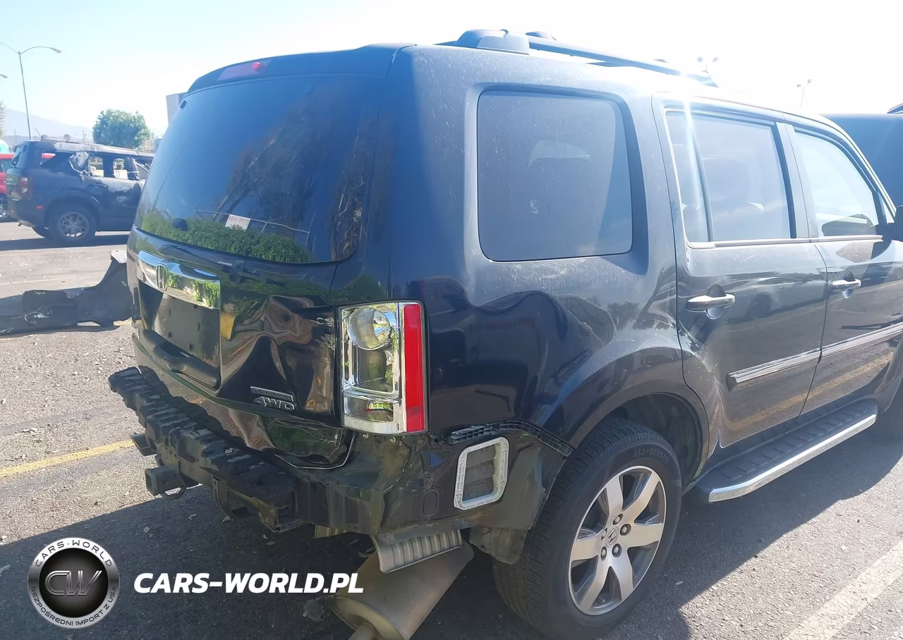 2015 Honda Pilot Touring VIN:5FNYF4H90FB022103 - 6