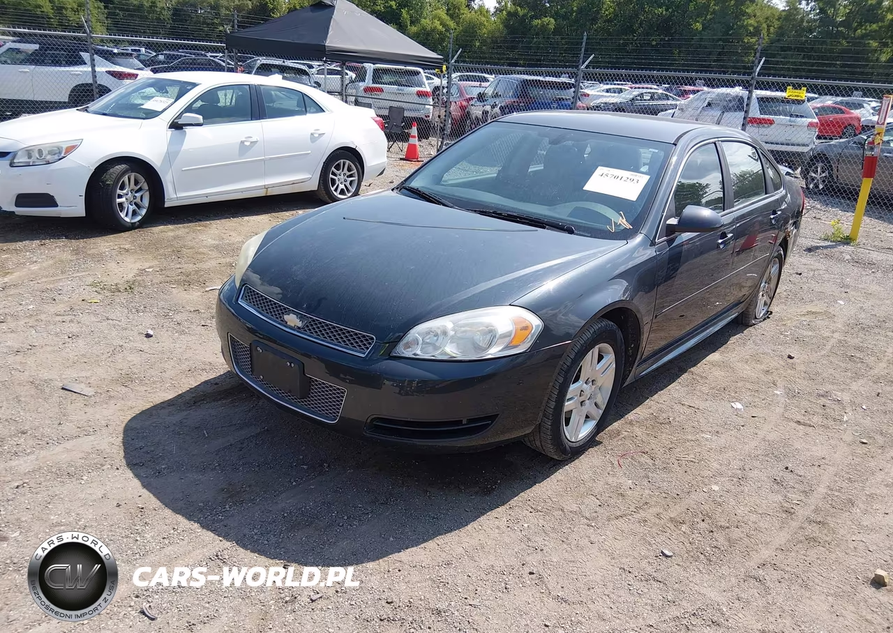 2012 Chevrolet Impala Lt VIN:2G1WB5E38C1209234 - 2
