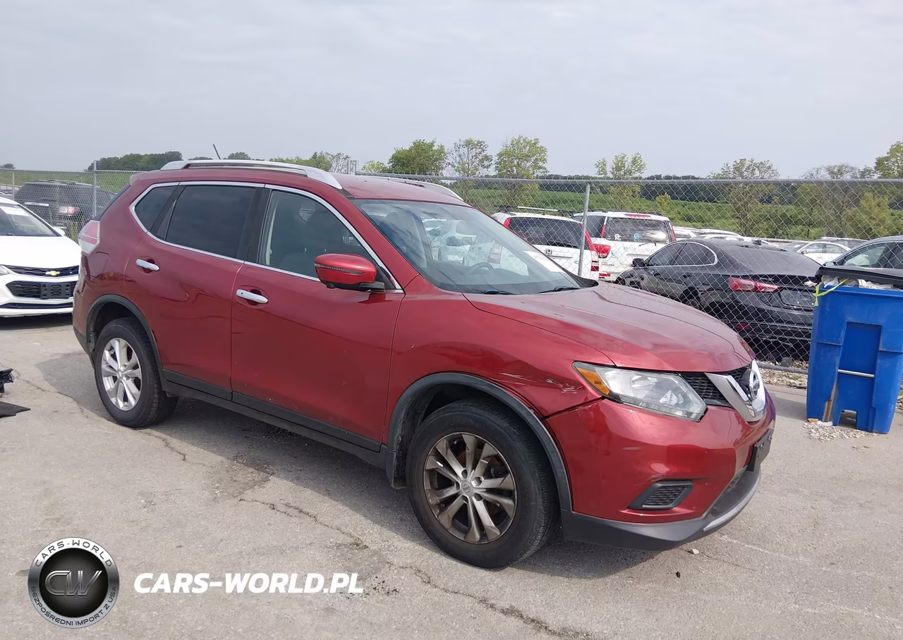2016 Nissan Rogue Sv VIN:JN8AT2MV8GW153427 - 1