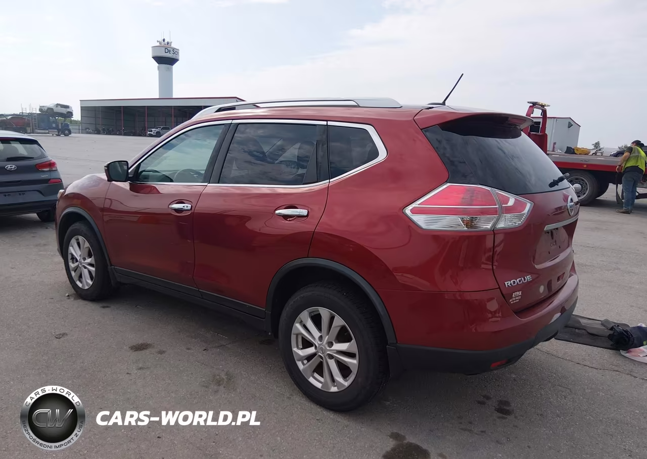 2016 Nissan Rogue Sv VIN:JN8AT2MV8GW153427 - 3