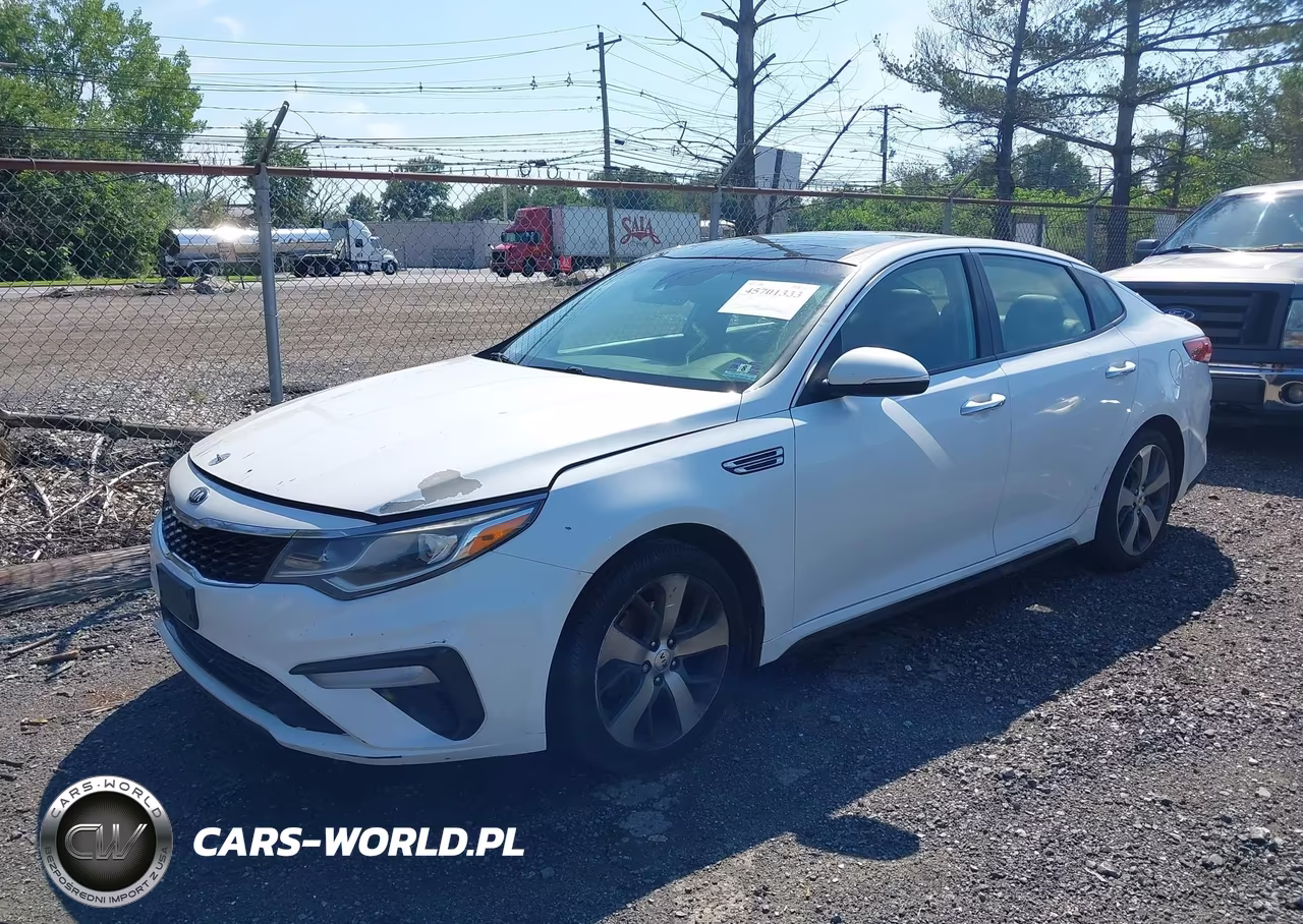 2019 Kia Optima S VIN:5XXGT4L38KG367085 - 2