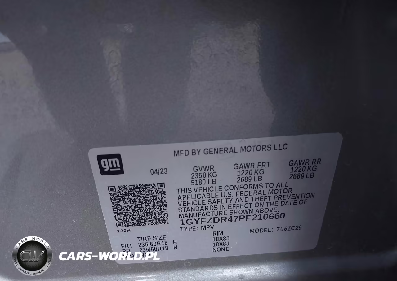2023 Cadillac Xt4 Awd Premium Luxury VIN:1GYFZDR47PF210660 - 9