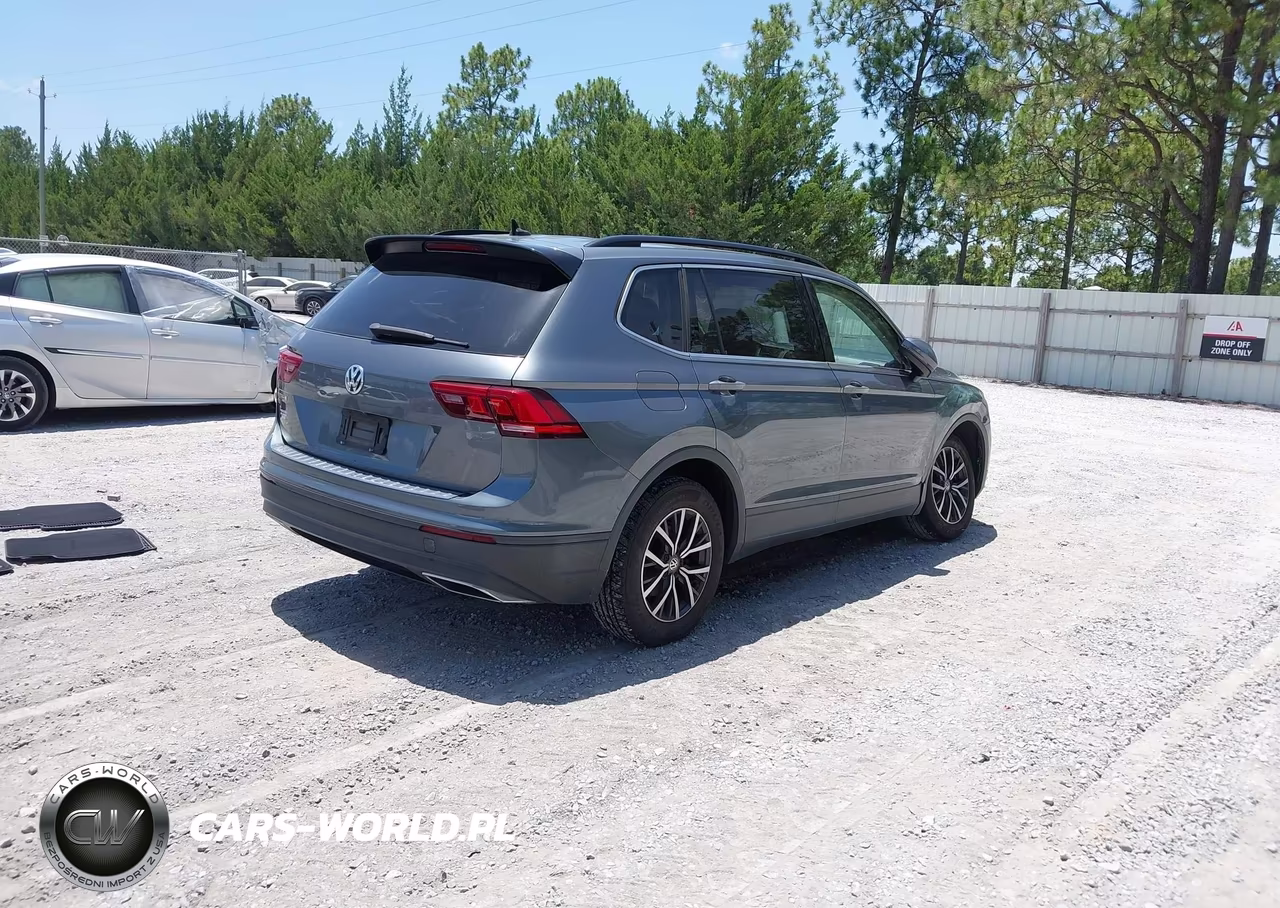 2019 Volkswagen Tiguan 2.0T Se-2.0T Sel-2.0T Sel R-Line-2.0T Sel R-Line Black VIN:3VV3B7AXXKM184750 - 4