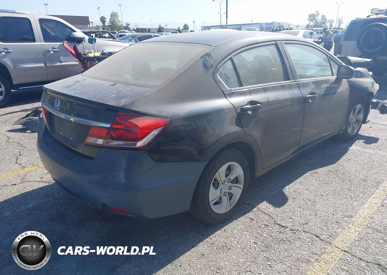 2015 Honda Civic Lx VIN:19XFB2F59FE203942 - 4