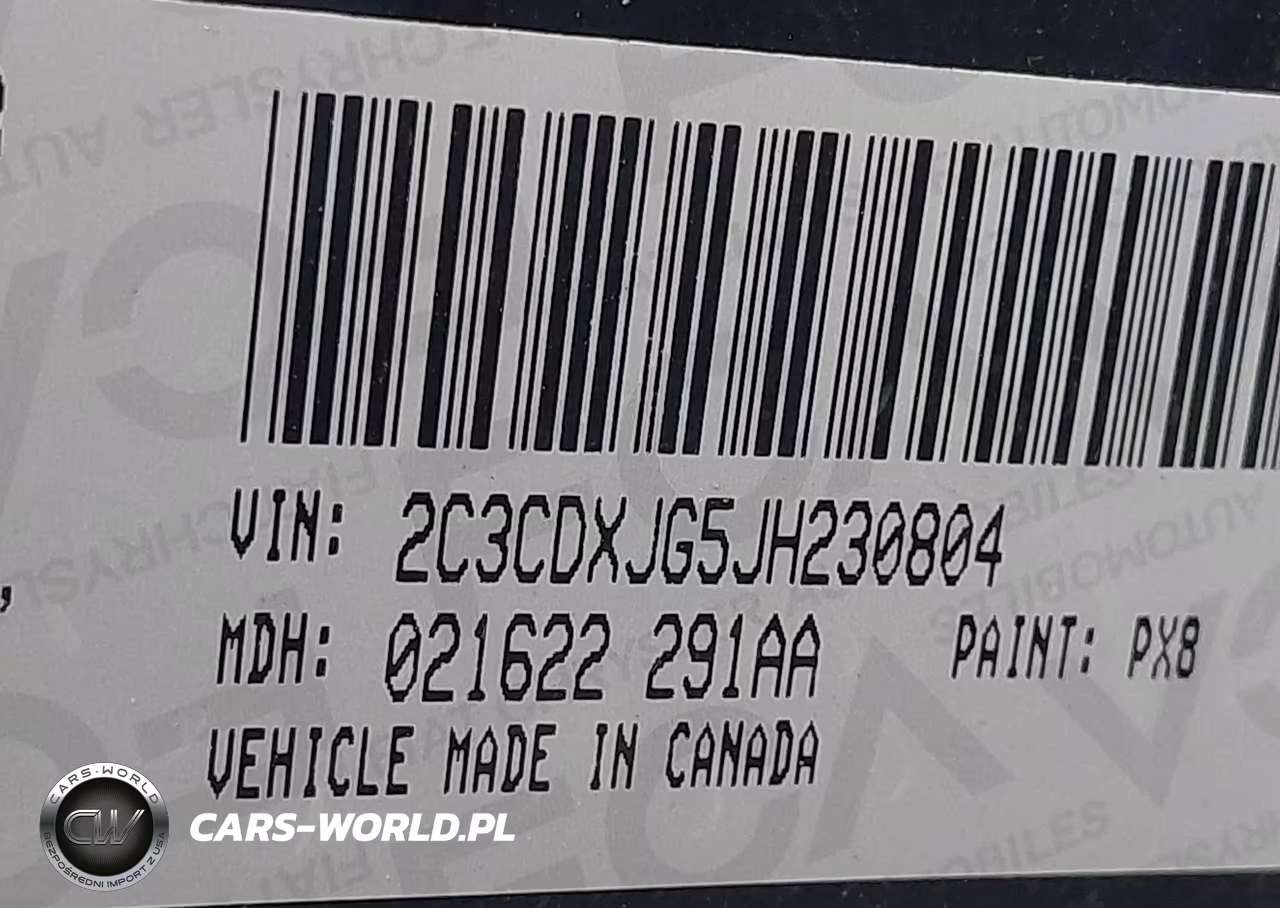 2018 Dodge Charger Gt Awd VIN:2C3CDXJG5JH230804 - 9