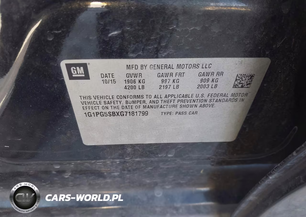 2016 Chevrolet Cruze Limited Ltz Auto VIN:1G1PG5SBXG7181799 - 9