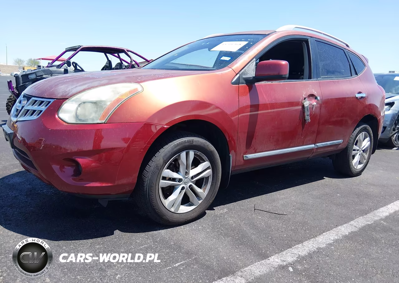 2012 Nissan Rogue Sv VIN:JN8AS5MV4CW410419 - 2