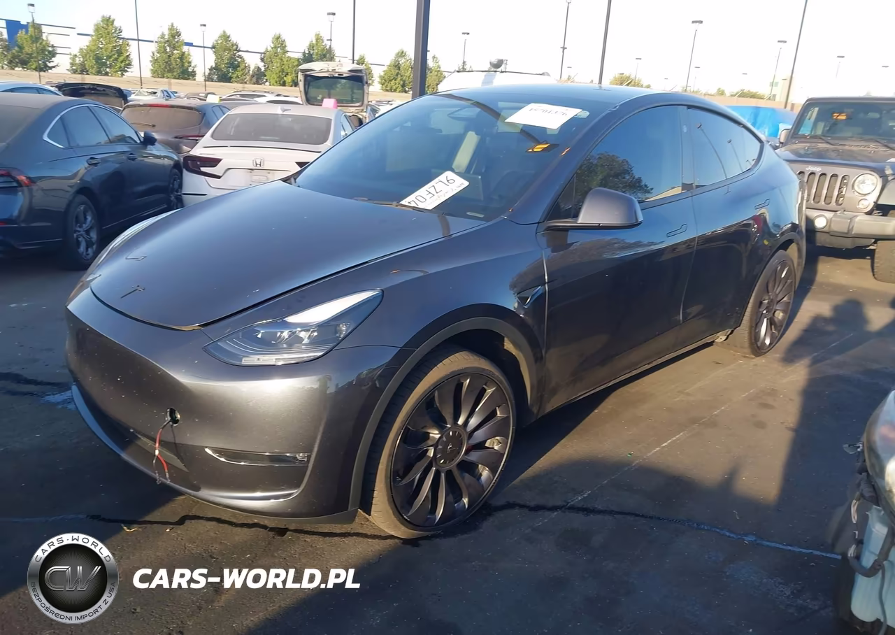 2024 Tesla Model Y Performance Dual Motor All-Wheel Drive VIN:7SAYGDEF0RF062888 - 2