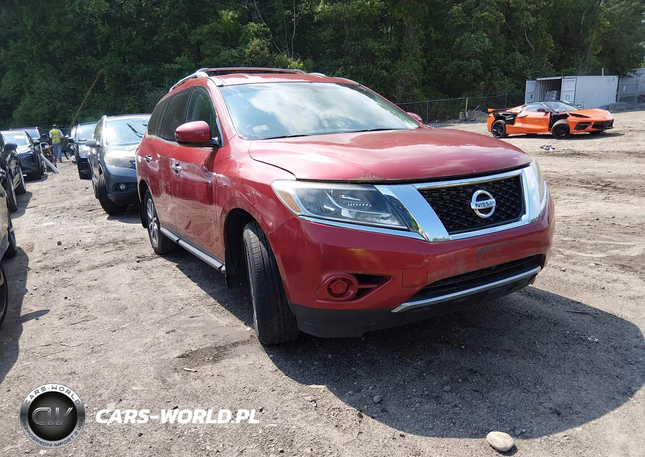 2014 Nissan Pathfinder Sv VIN:5N1AR2MM3EC638117 - 1