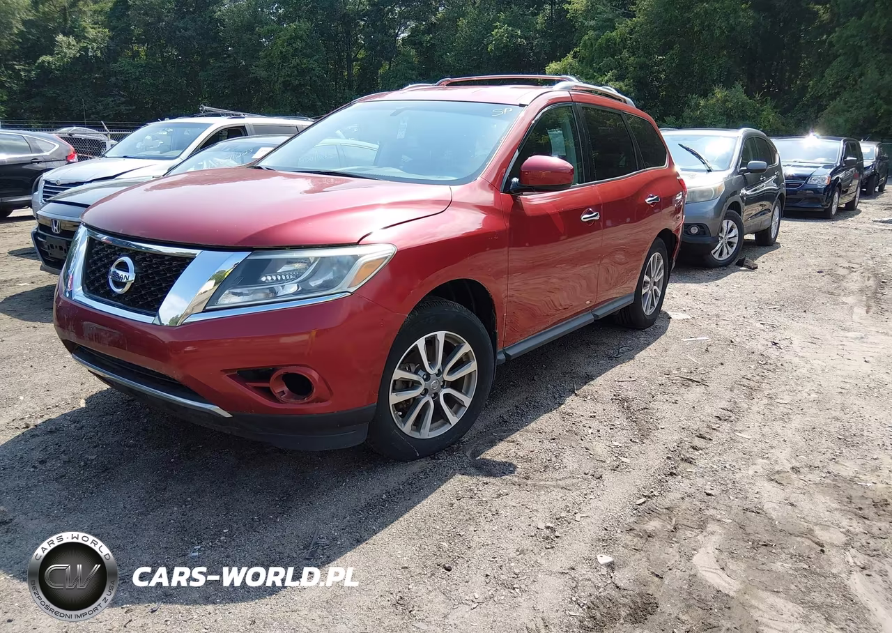 2014 Nissan Pathfinder Sv VIN:5N1AR2MM3EC638117 - 2