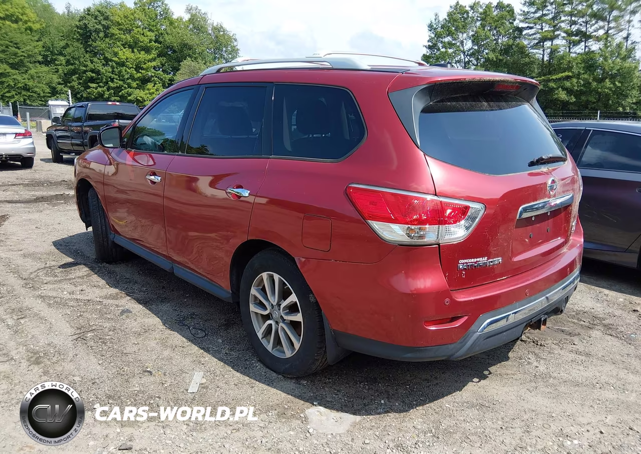 2014 Nissan Pathfinder Sv VIN:5N1AR2MM3EC638117 - 3