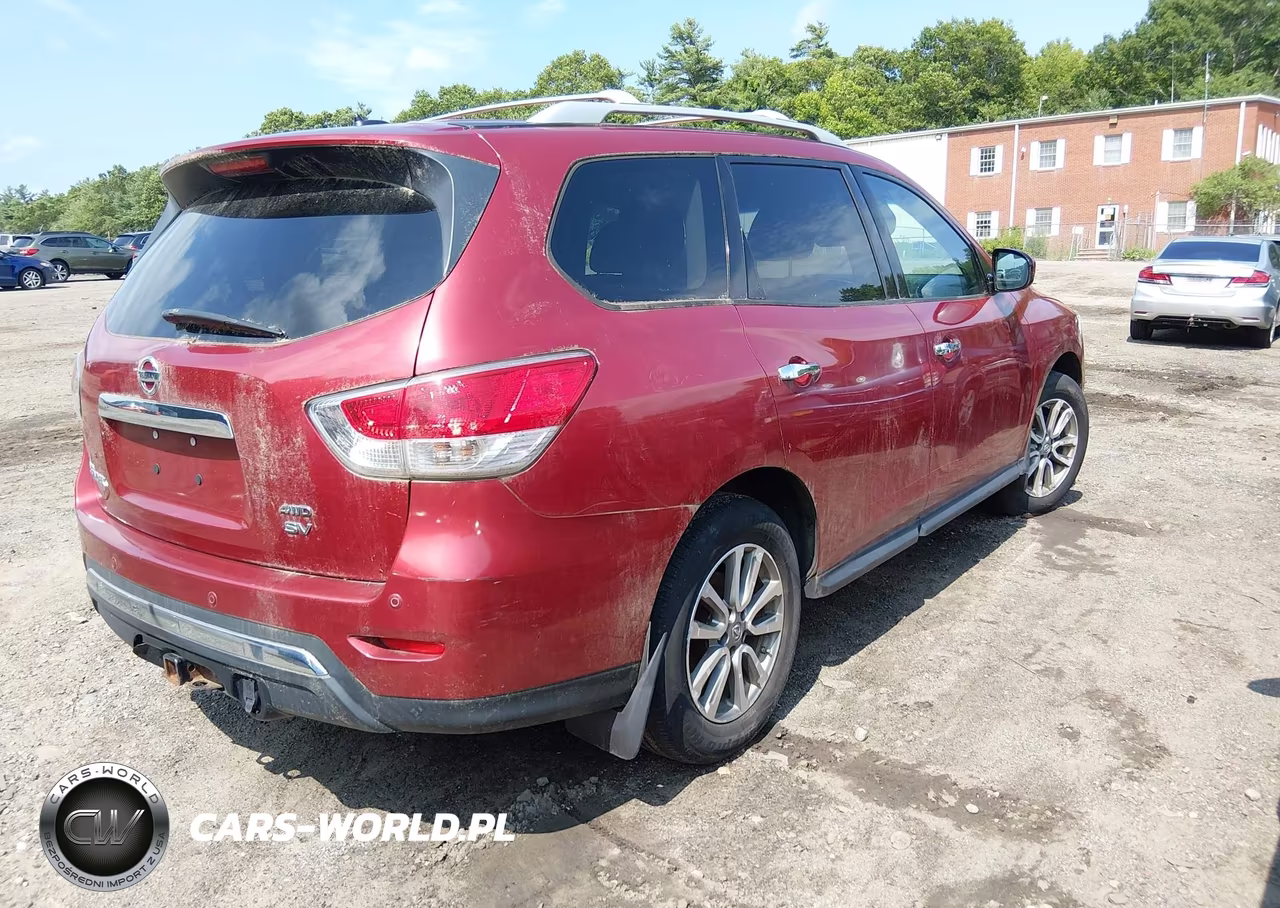 2014 Nissan Pathfinder Sv VIN:5N1AR2MM3EC638117 - 4
