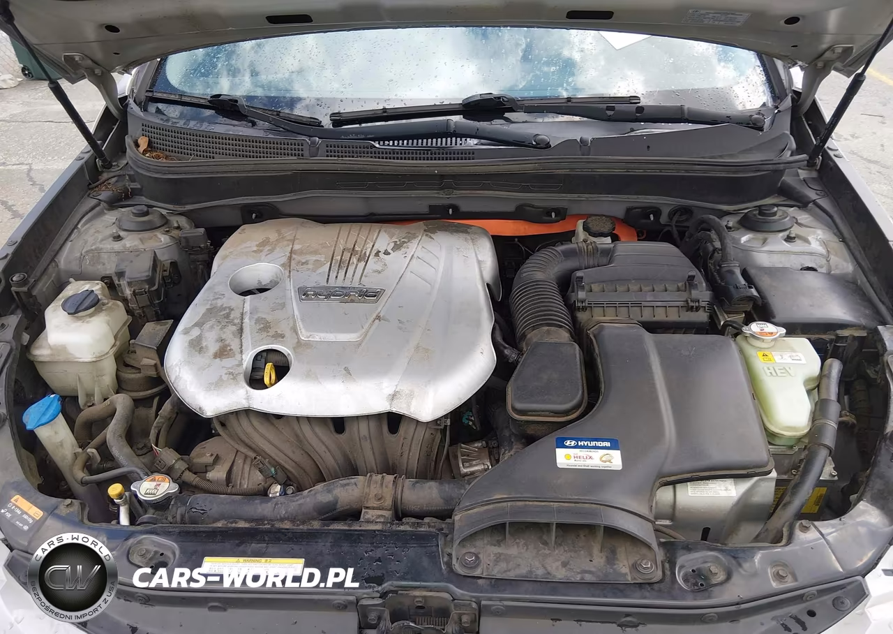 2013 Hyundai Sonata Hybrid Limited VIN:KMHEC4A40DA090171 - 10