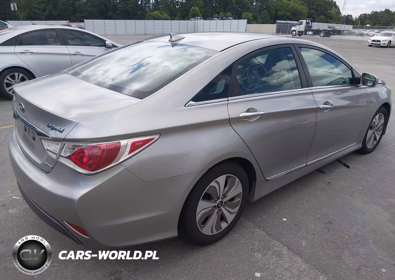 2013 Hyundai Sonata Hybrid Limited VIN:KMHEC4A40DA090171 - 4