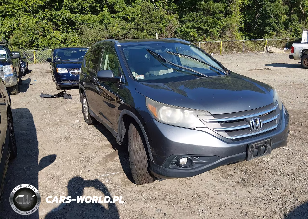 2012 Honda Cr-V Ex-L VIN:2HKRM4H76CH610710 - 1