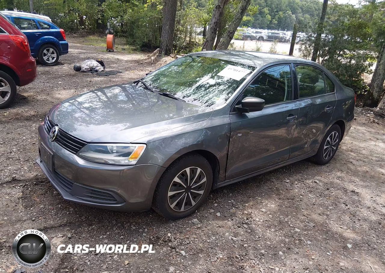 2014 Volkswagen Jetta 2.0L S VIN:3VW2K7AJ5EM328468 - 2