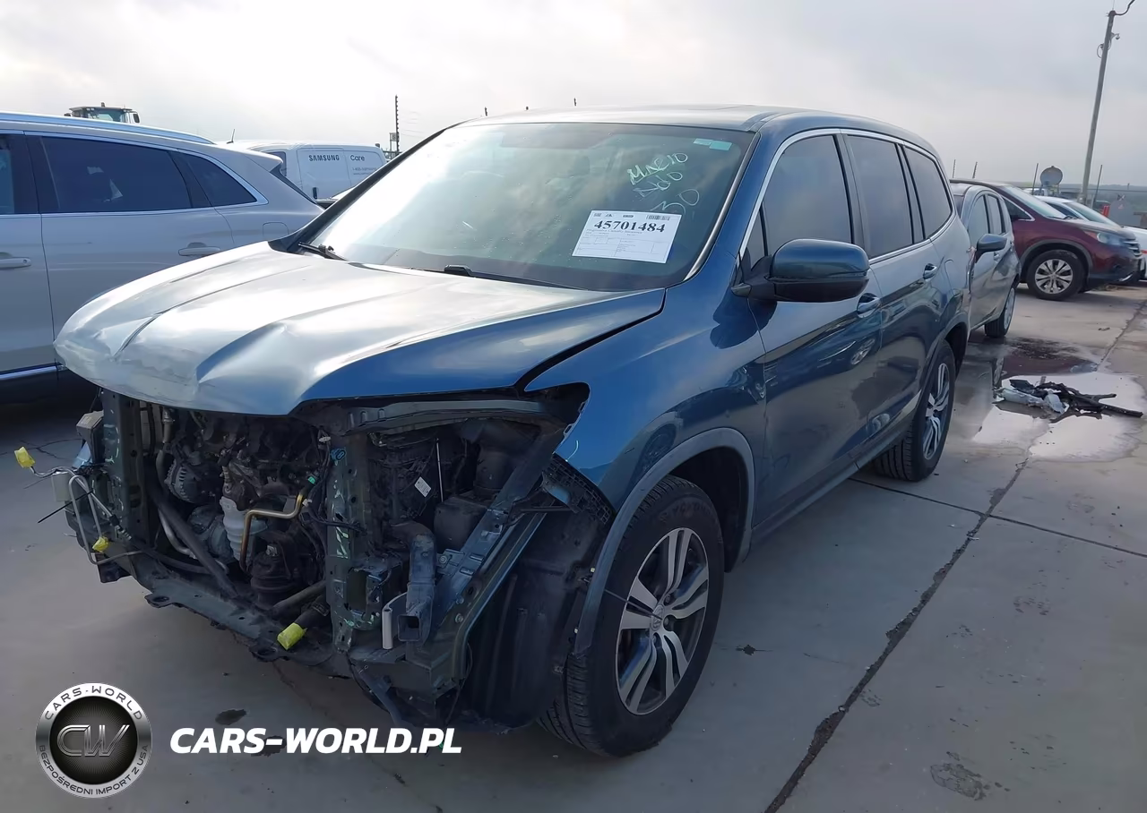 2018 Honda Pilot Ex-L VIN:5FNYF5H54JB030300 - 2