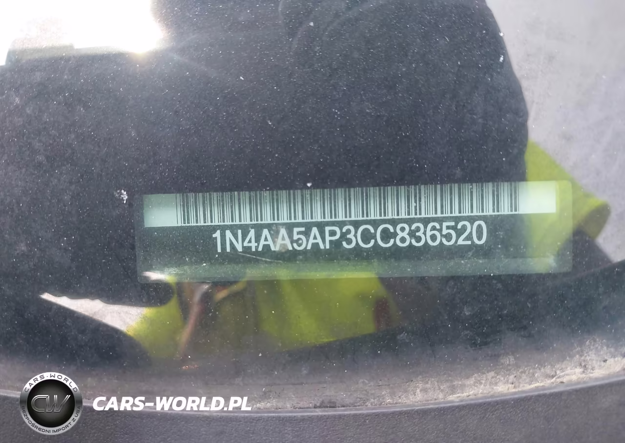 2012 Nissan Maxima 3.5 Sv VIN:1N4AA5AP3CC836520 - 18