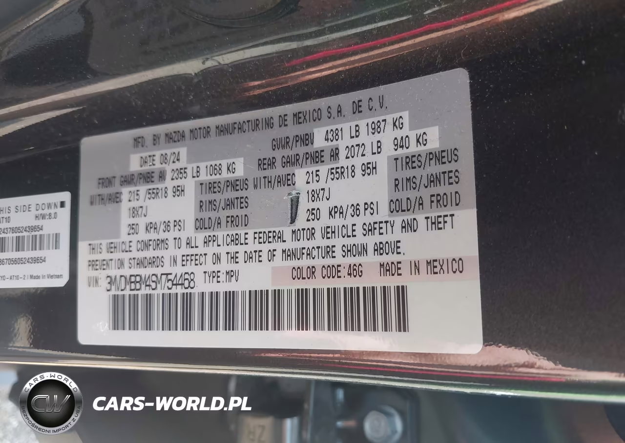 2025 Mazda Cx-30 2.5 S Select Sport VIN:3MVDMBBM4SM754468 - 9