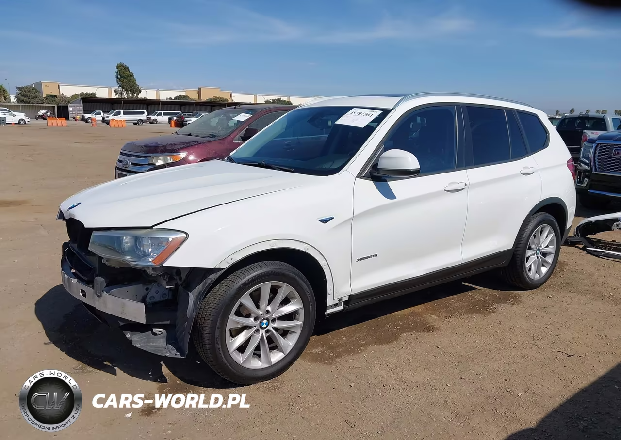 2015 BMW X3 xDrive28I VIN:5UXWX9C53F0D61394 - 2