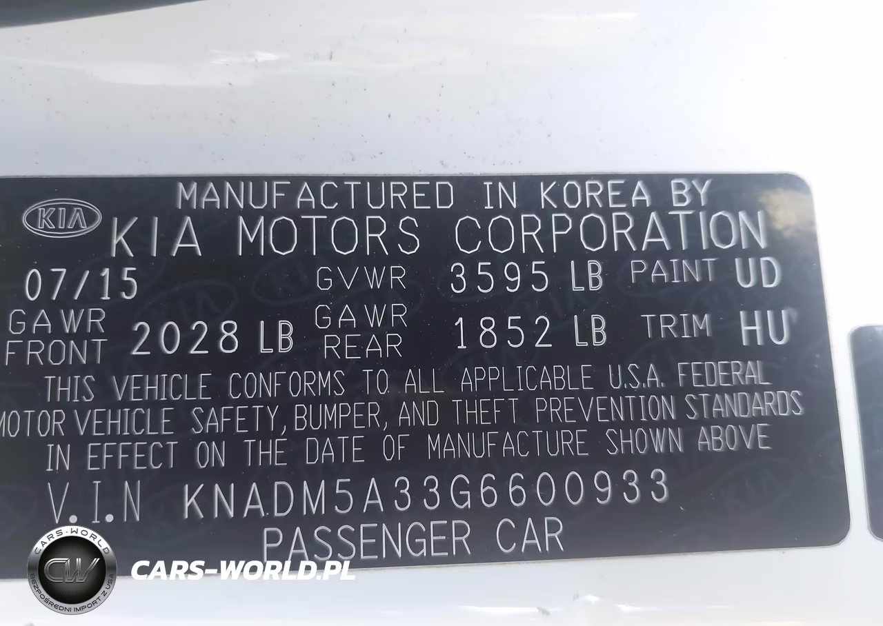 2016 Kia Rio Lx VIN:KNADM5A33G6600933 - 9