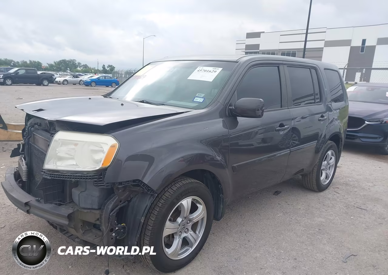 2012 Honda Pilot Ex-L VIN:5FNYF4H59CB070675 - 2